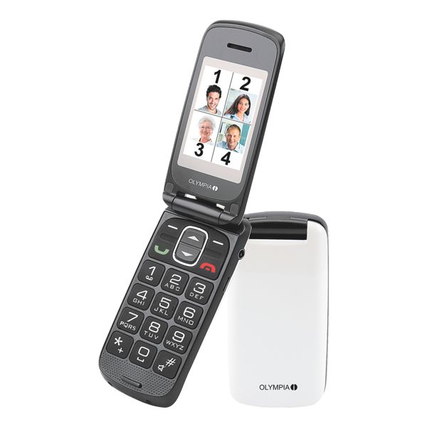 Olympia Mobiele telefoon �CLASSIC mini�, wit
