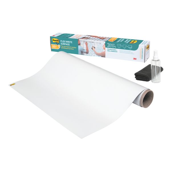 Post It Whiteboardfolie Flex Write Fws4x3 Incl Microvezeldoek En Sproeifles Voordelig Bij Otto Office Kopen