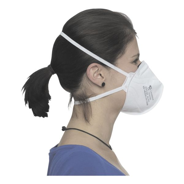 BBE Solutions Pak met 80 FFP2 maskers voor eenmalig gebruik, gevouwen »F-serie KLT01« zonder ventiel