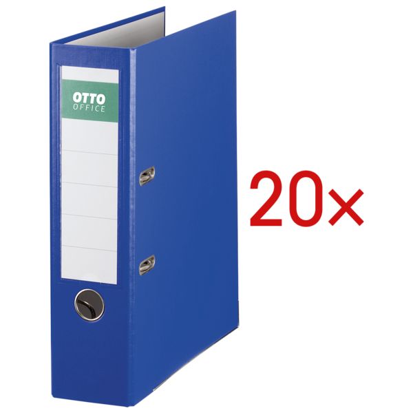 20x Classeur A4 OTTO Office Exclusive I large, uni