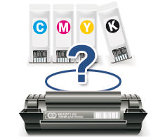 Inkt of toner? Inkt of toner?