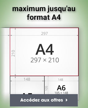 maximum jusqu au format A4